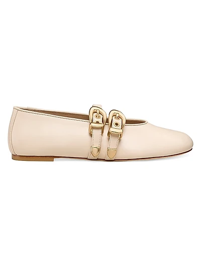 Maven Leather Mary Janes