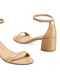 Nudist 50MM Patent Leather Sandals