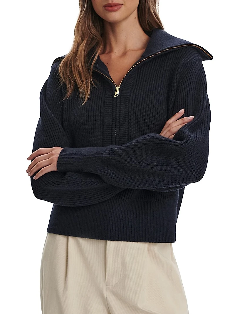 Maura Half-Zip Sweater