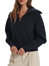 Maura Half-Zip Sweater
