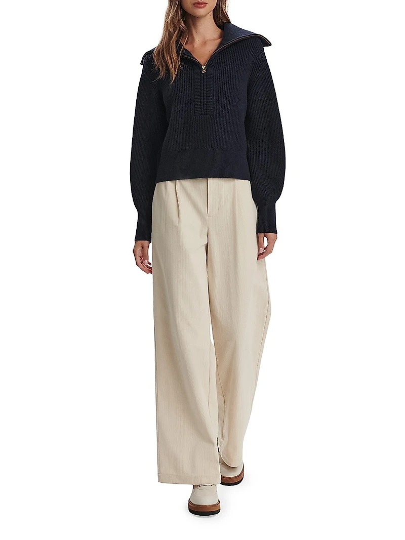 Maura Half-Zip Sweater