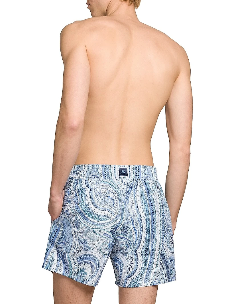 Roma Paisley Swim Trunks