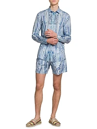 Roma Paisley Swim Trunks