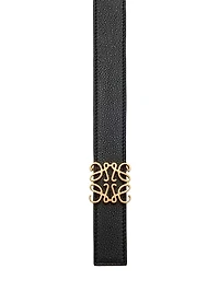 Anagram Reversible Leather Belt