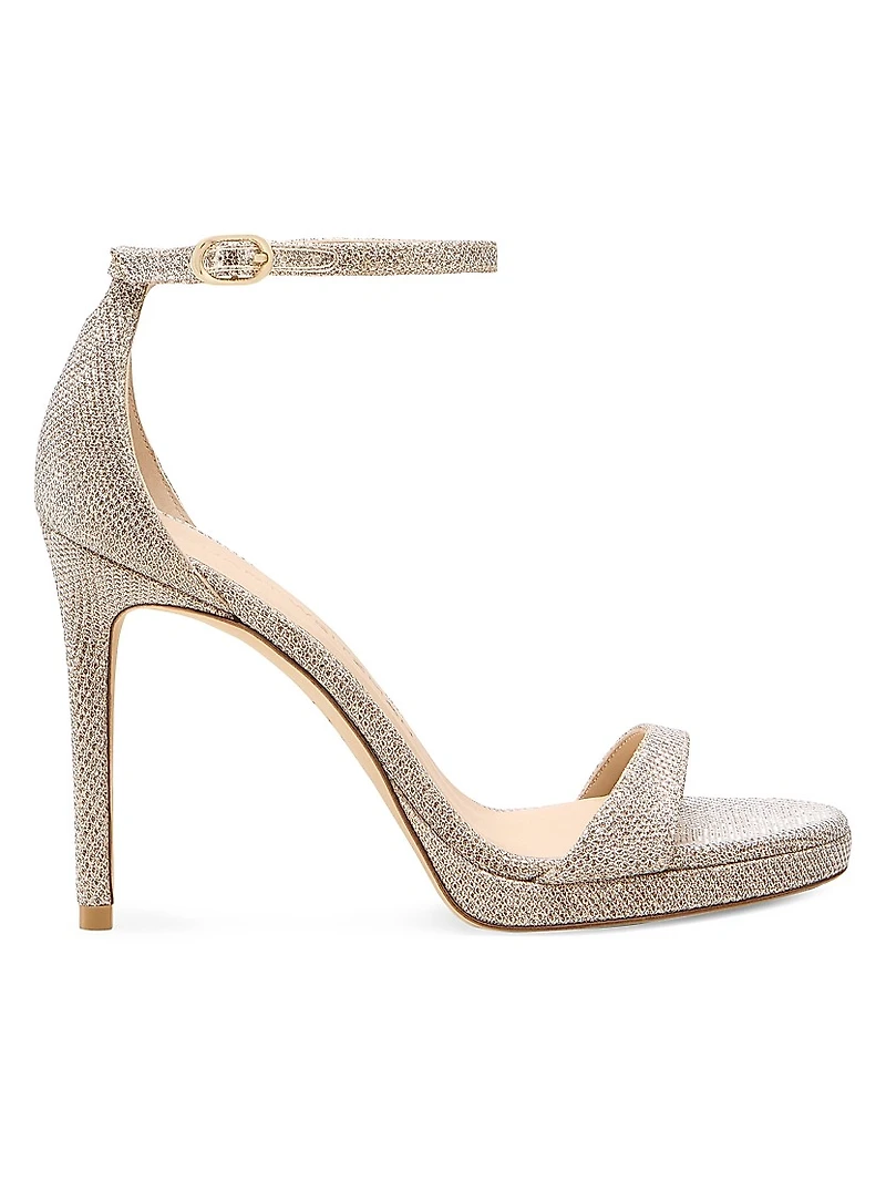 Nudist 100MM Stiletto Platform Sandals