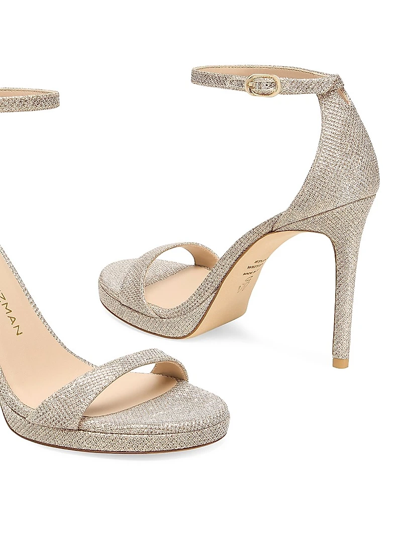 Nudist 100MM Stiletto Platform Sandals