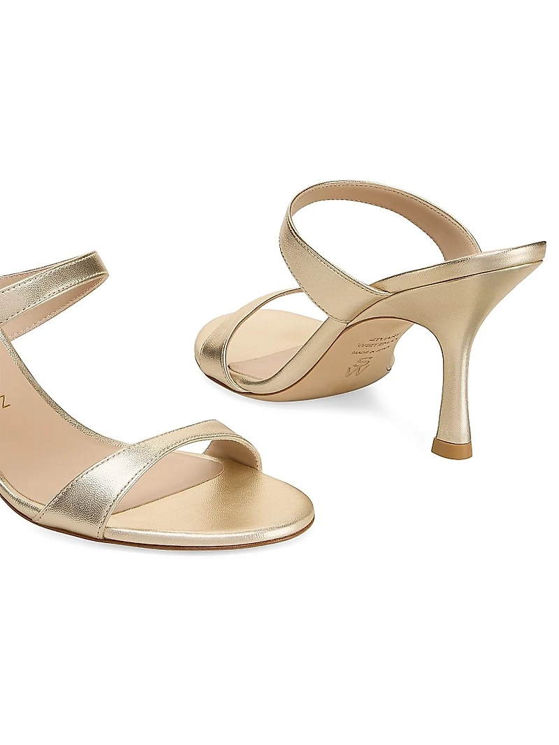 Nudist 85MM Leather Sandals