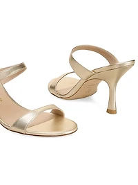 Nudist 85MM Leather Sandals