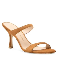Nudist 85MM Suede Sandals