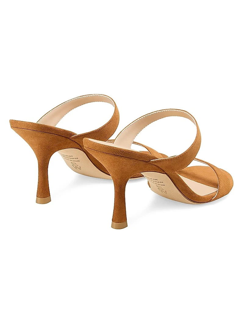 Nudist 85MM Suede Sandals