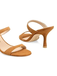 Nudist 85MM Suede Sandals