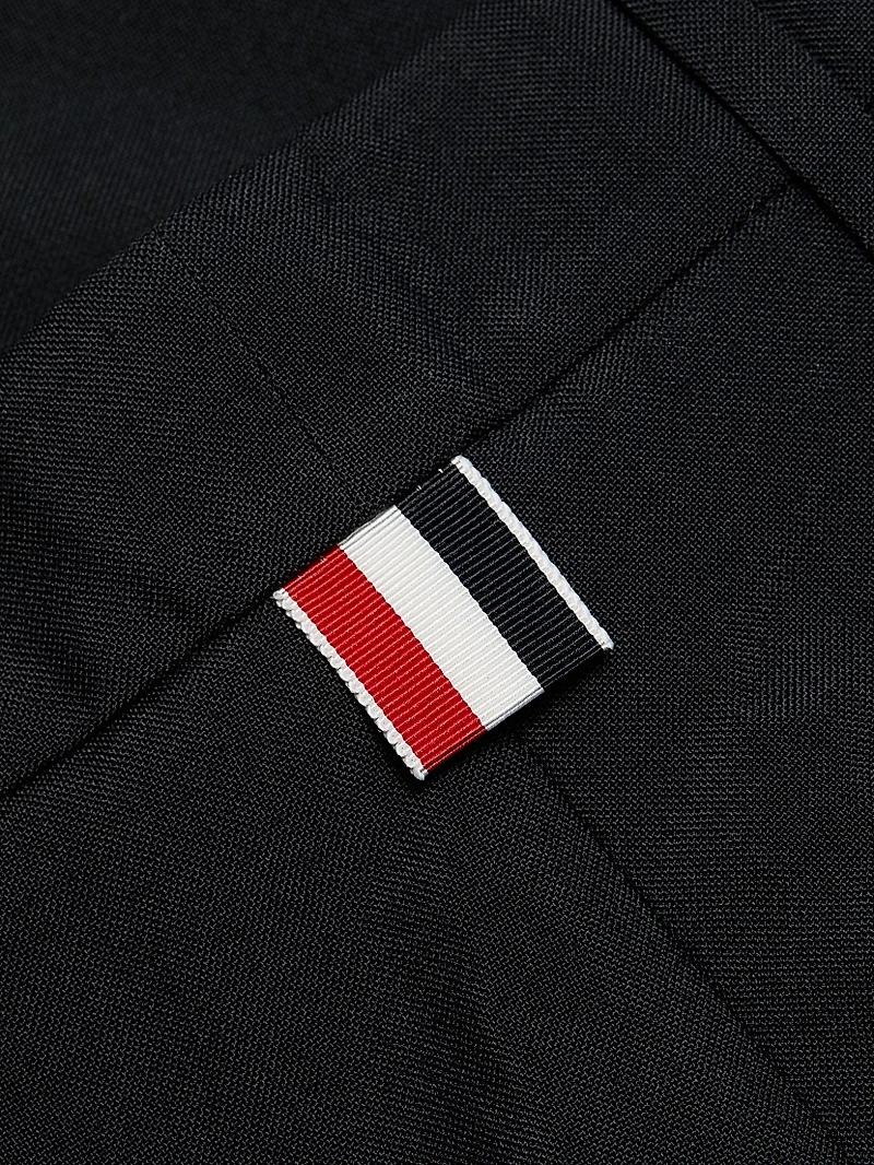 Double-Pleat High-Rise Trousers