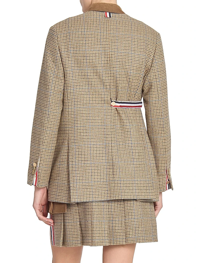 2-in-1 Wool-Cotton Blazer