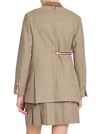 2-in-1 Wool-Cotton Blazer