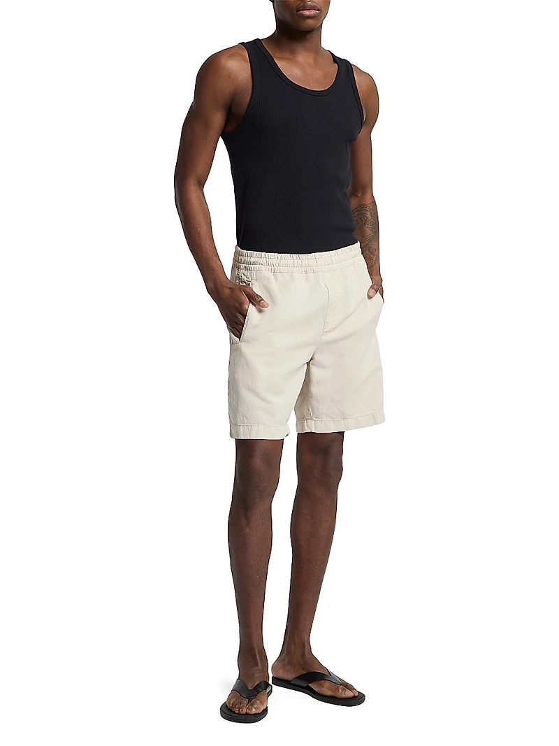 Mid-Rise Jogger Shorts