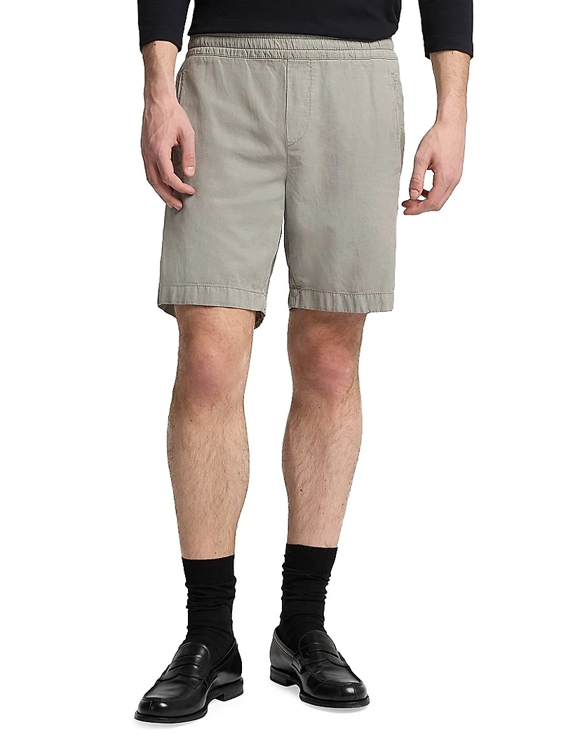 Mid-Rise Jogger Shorts