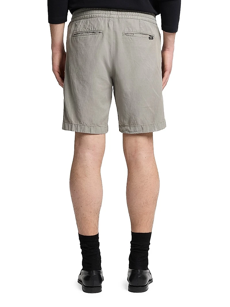 Mid-Rise Jogger Shorts