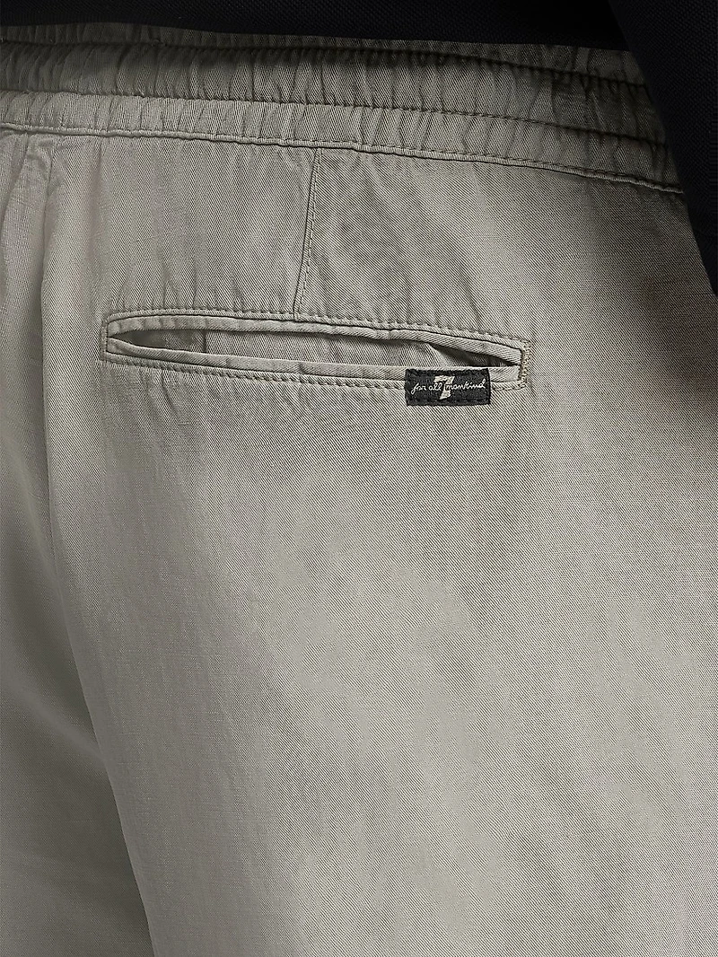 Mid-Rise Jogger Shorts