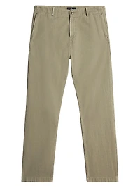 Cotton-Linen Chino Carpenter Pants