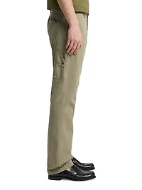 Cotton-Linen Chino Carpenter Pants