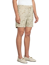 Logan Floral Embroidered Shorts