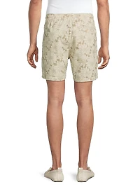 Logan Floral Embroidered Shorts