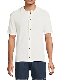 Emilio Knit Short-Sleeve Shirt