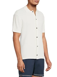 Emilio Knit Short-Sleeve Shirt