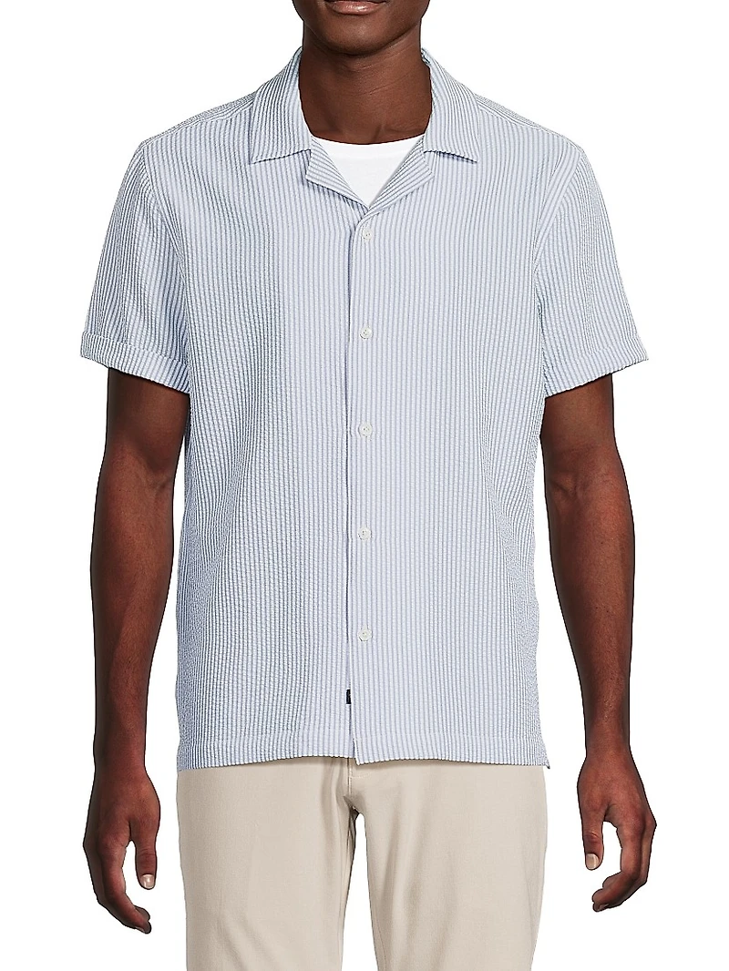 Amalfi Seersucker Shirt