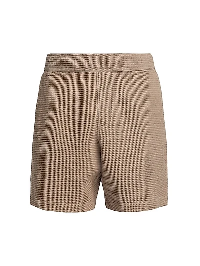 Chalmers Waffle-Knit Sweat Shorts