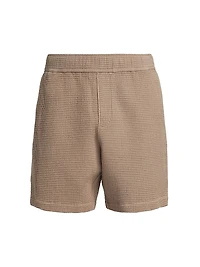 Chalmers Waffle-Knit Sweat Shorts