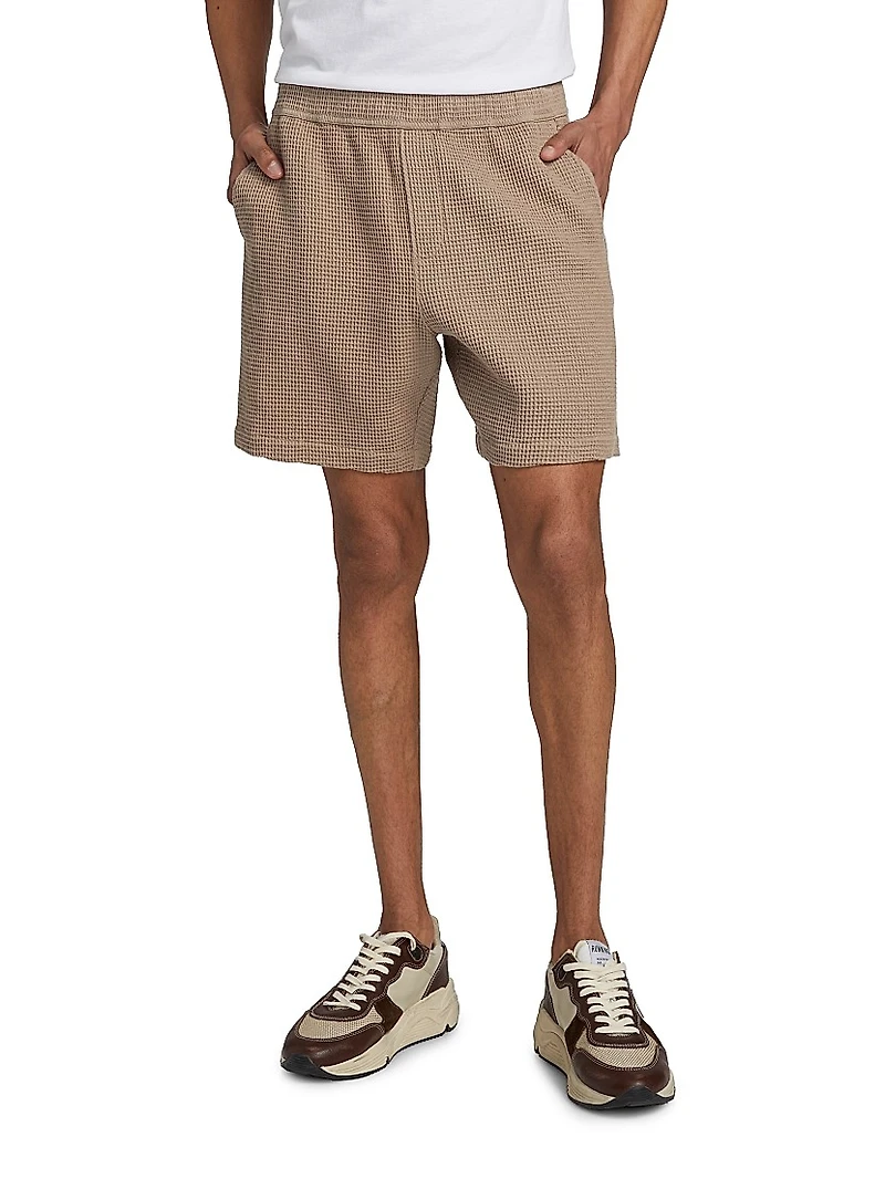 Chalmers Waffle-Knit Sweat Shorts