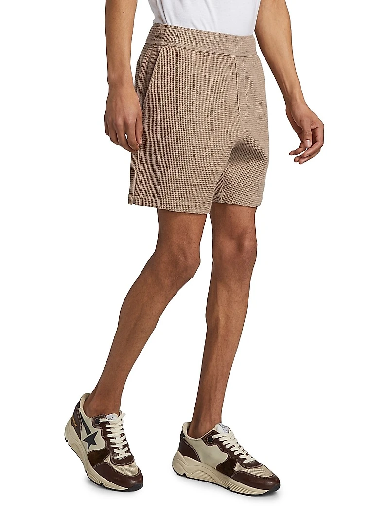 Chalmers Waffle-Knit Sweat Shorts
