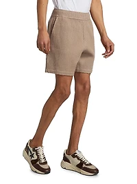 Chalmers Waffle-Knit Sweat Shorts