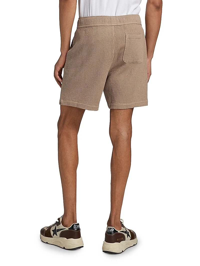 Chalmers Waffle-Knit Sweat Shorts