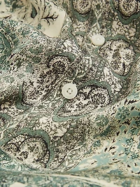 Paisley Print Camp Shirt