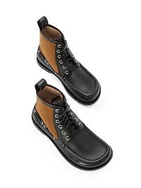 Campo Leather & Suede Loafer Boots