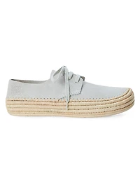 Rio Suede Lace-Up Espadrilles