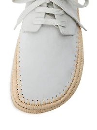 Rio Suede Lace-Up Espadrilles