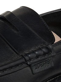 Campo Flap Back Leather Penny Loafers