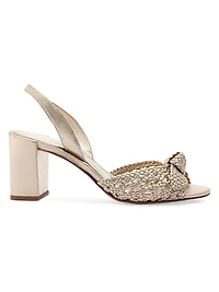 Easy Clarita Tresse 70MM Leather Sandals
