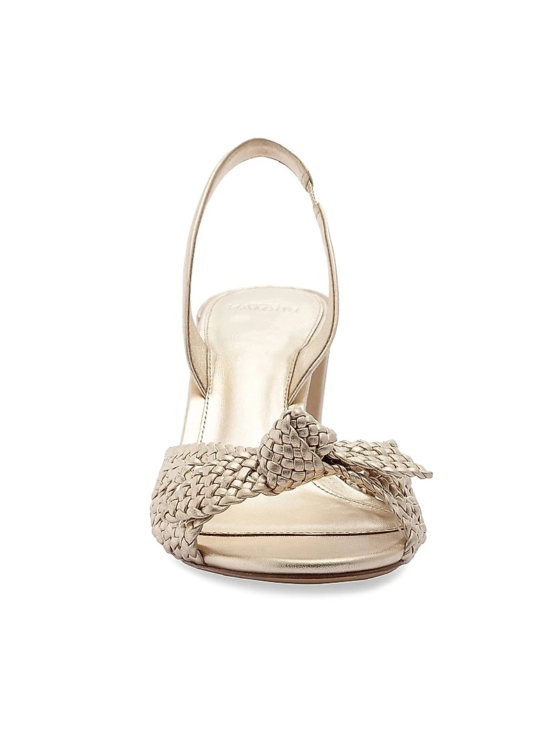 Easy Clarita Tresse 70MM Leather Sandals