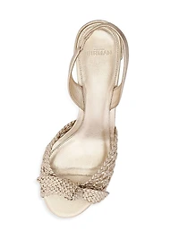 Easy Clarita Tresse 70MM Leather Sandals