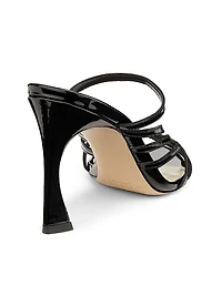 Fran 85MM Strappy Leather Sandals