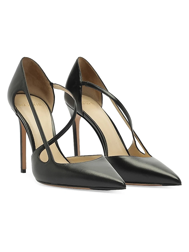Renee 100MM Leather Pumps