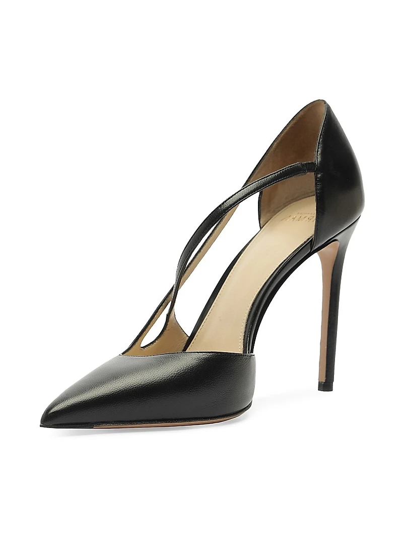 Renee 100MM Leather Pumps