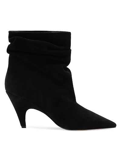 Tati 85MM Suede Slouchy Boots