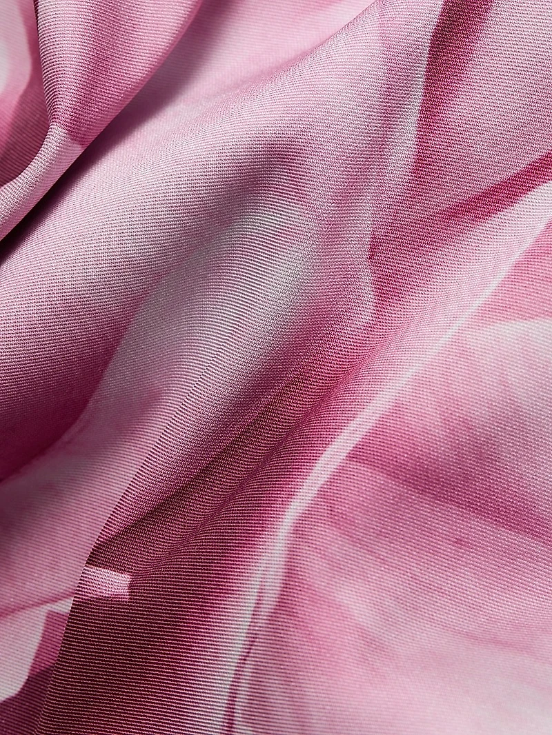 Shay Strapless Tea-Length Dress