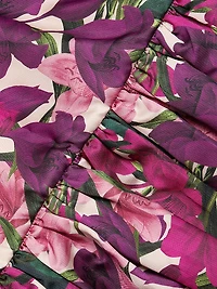 Rori Floral Tiered Gown