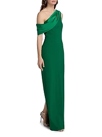 Angelina One-Shoulder Gown